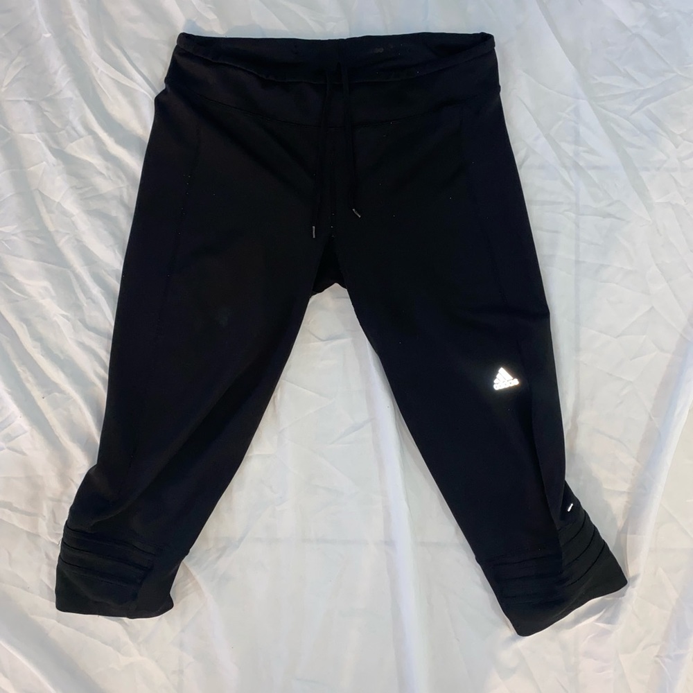 Adidas cropped workout leggings